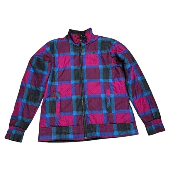 The North Face Jackets & Blazers - The North Face REVERSIBLE Plaid Insulated Windbreaker Spring Fall Light Jacket M